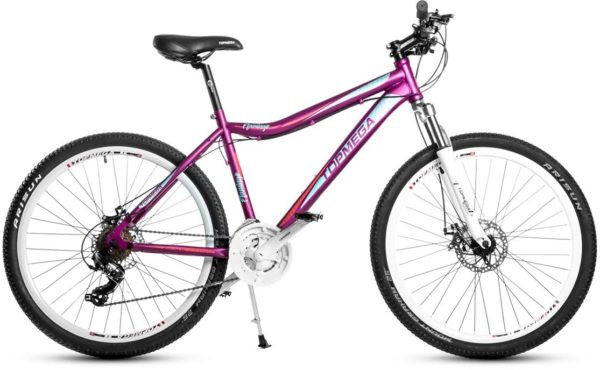 Bicicleta MTB Topmega Flamingo Violeta R26 - Perfil