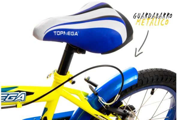 Bicicleta Topmega Crossboy R12 - Amarilla - (04)